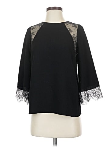 Sandro 3/4 Sleeve Blouse (view 1)