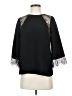 Sandro 100% Polyester Black 3/4 Sleeve Blouse Size Sm (1) - photo 1