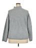 Nine West Solid Gray Turtleneck Sweater Size XXL - photo 2