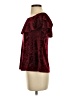 Knox Rose Burgundy Short Sleeve Top Size XS - photo 5