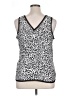 Halogen 100% Polyester Silver Tank Top Size XL - photo 2