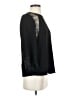 Sandro 100% Polyester Black 3/4 Sleeve Blouse Size Sm (1) - photo 4