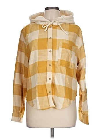Love Tree Long Sleeve Button-Down Shirt (view 1)