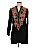 Solitaire Black Long Sleeve Blouse Size S - photo 1