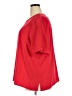 Maggie Barnes 100% Polyester Red Short Sleeve Blouse Size 2X - photo 5