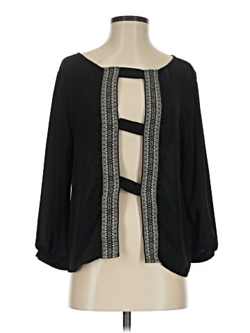 Peppermint 3/4 Sleeve Blouse (view 1)