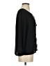 Peppermint 100% Polyester Black 3/4 Sleeve Blouse Size S - photo 4
