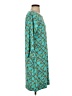 Assorted Brands Print Teal Cocktail Dress Size S - photo 4