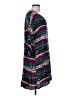 Buttons 100% Rayon Print Teal Casual Dress Size L - photo 4