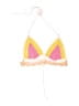 Unbranded Tweed Yellow Pink Swimsuit Top Size M - photo 2
