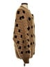 Zara Argyle Brown Cardigan Size S - photo 4