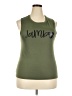Bella + Canvas Green Sleeveless T-Shirt Size XXL - photo 1