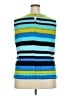 Calvin Klein Blue Sleeveless Blouse Size 2X - photo 2