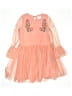 BCBGirls 100% Polyester Orange Dress Size 10 - photo 1
