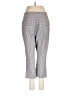 Veronica Beard Checkered-gingham Gray Casual Pants Size 8 - photo 2