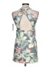 Unbranded Tropical Gray Green Casual Dress Size 10 - photo 2