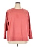 Terra & Sky Pink Sweatshirt Size 2X - photo 1