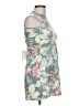 Unbranded Tropical Gray Green Casual Dress Size 10 - photo 4