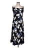 Socialite 100% Polyester Floral Blue Cocktail Dress Size L - photo 1