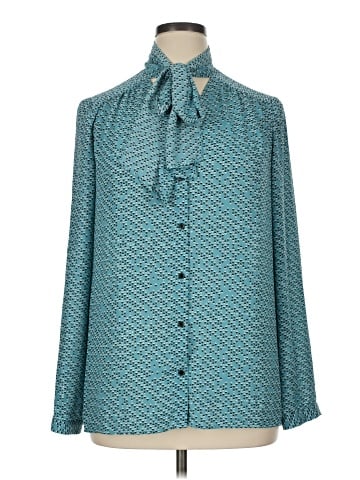 Halogen Long Sleeve Blouse (view 1)
