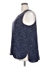 Halogen 100% Polyester Polka Dots Blue Sleeveless T-Shirt Size 2X - photo 5