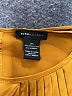 BCBGMAXAZRIA Gold Sleeveless Blouse Size XS - photo 7
