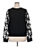 Porridge Floral Black Pullover Sweater Size XL (4) - photo 1