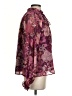 Fate 100% Polyester Burgundy Long Sleeve Blouse Size S - photo 4