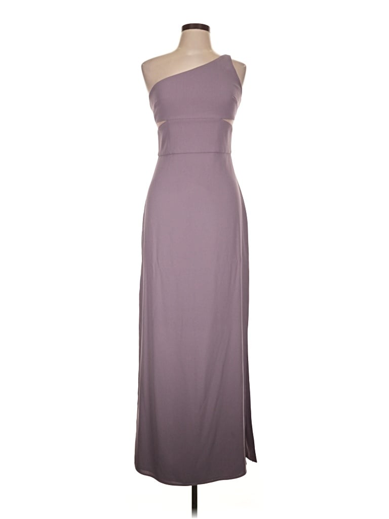 Pre-owned Vera Wang Bride Cocktail Dress In Gray