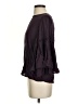 Hinge 100% Viscose Purple 3/4 Sleeve Blouse Size S - photo 5