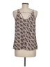 Trouve 100% Polyester Gray Sleeveless Blouse Size M - photo 2