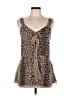 Casual Corner 100% Polyester Brown Sleeveless Blouse Size 18 - photo 1