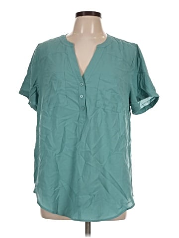 Torrid Short Sleeve Blouse (view 1)