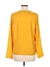 Shein Yellow Long Sleeve Blouse Size 6 - photo 2