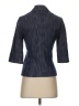 Boden 100% Cotton Chevron-herringbone Blue Blazer Size 2 - photo 2