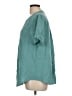Torrid Teal Short Sleeve Blouse Size Lg Plus (0) - photo 5