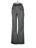 Hot Kiss Stripes Gray Casual Pants Size 1 - photo 1