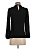 Ann Taylor Black Long Sleeve Blouse Size XXS - photo 2