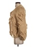 Francesca's 100% Acrylic Tan Cardigan Size S - photo 5