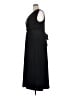 Love Squared Solid Black Cocktail Dress Size 2X - photo 5