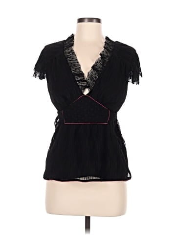 Anna Sui Short Sleeve Blouse (view 1)