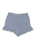 Everly 100% Rayon Checkered-gingham Blue Shorts Size M - photo 2