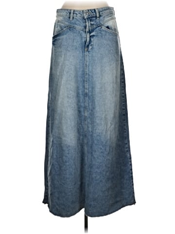 We the Free Denim Skirt (view 1)