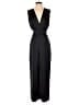 Club Monaco Solid Black Jumpsuit Size 8 - photo 1