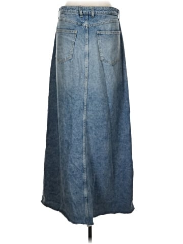 We the Free Denim Skirt (view 2)