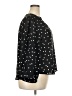 Gibson Latimer Polka Dots Black 3/4 Sleeve Blouse Size XXL - photo 4