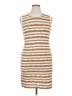 Veronica Beard Stripes Brown Casual Dress Size XL - photo 1