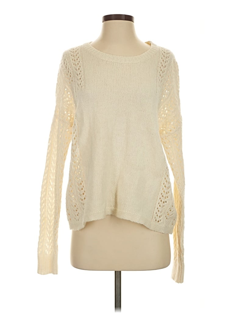 Pre-owned 360cashmere Pullover Sweater In Ivory
