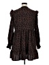 Shein 100% Polyester Animal Print Brown Casual Dress Size L - photo 2