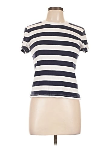 Madewell Supima&reg; Rib Tee in Stripe (view 1)